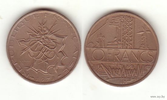 10 франков 1978