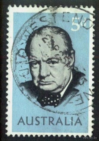 Австралия 1965 Mi# 353 Winston Spencer Churchill. Гашеная (AU07)