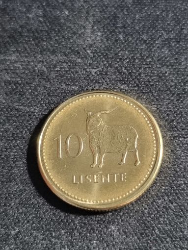 Лесото 10 лисенте 2018 Unc