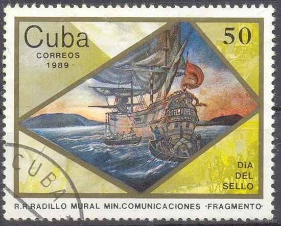 Куба 1989 парусник