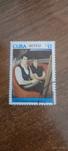 Куба 1977. Кубинская живопись. Марка из серии