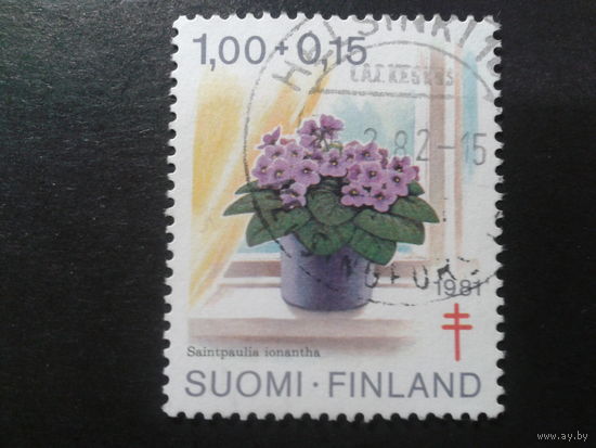 Финляндия 1981 цветы