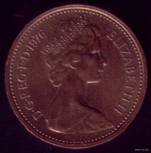 1 пенни 1976 год Великобритания