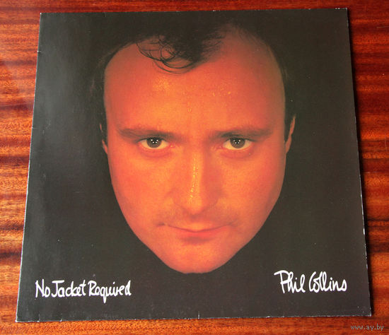 Phil Collins "No Jacket Required" LP, 1985