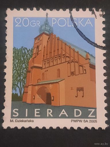 Польша 2005. Архитектура. Sieradz