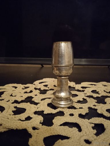 Чернильница антикварная латунь с серебрением конец 19 начало 20века ф-ка"Argent"