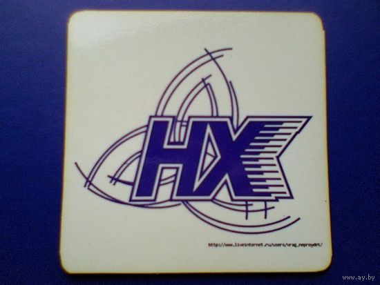 Магнит - Логотип Хоккейный Клуб - "Нефтехимик" Нижнекамск - Размер Магнита - 10/10 см.