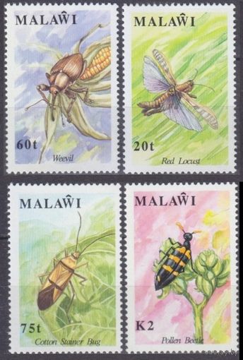 1991 Малави 573-576 Насекомые 20,00 евро