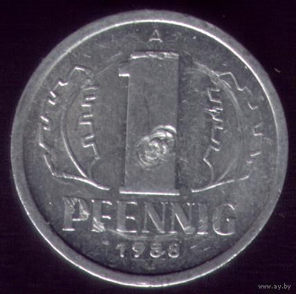 1 пфенниг 1988 год ГДР