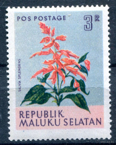 Республика Южно-Молуккских островов (Индонезия) - 1953г. - флора, 3 k - 1 марка - MNH. Без МЦ!