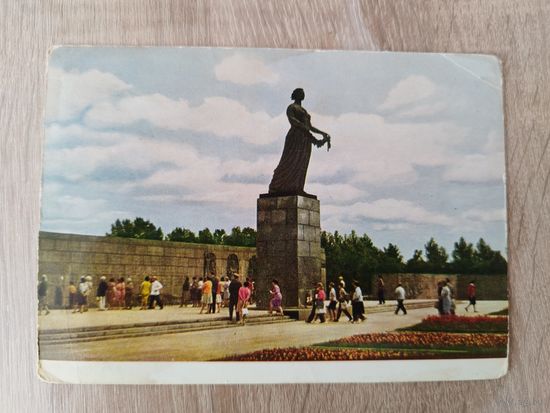 Ленинград. Пискаревское мемориальное кладбище-музей. 1965 год