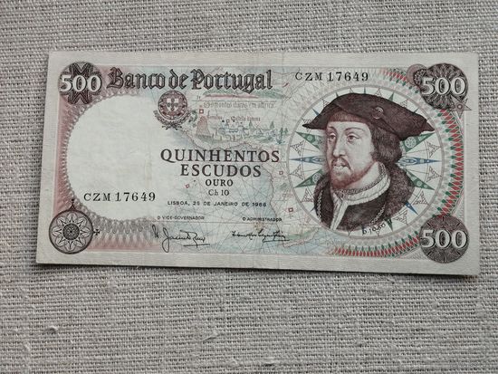 500 эскудо 1966 Португалия