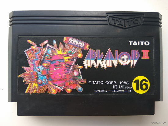 Картридж Arkanoid II [Taito] (Famicom, JP)