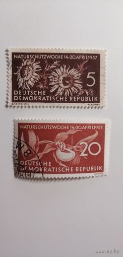 ГДР 1956. Охрана природы