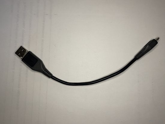 Шнур (кабель) USB-microUSB, Nokia, длина - 19.5 см