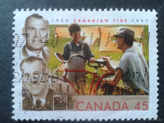 Канада 1997 велосипед, корпорации - 75 лет