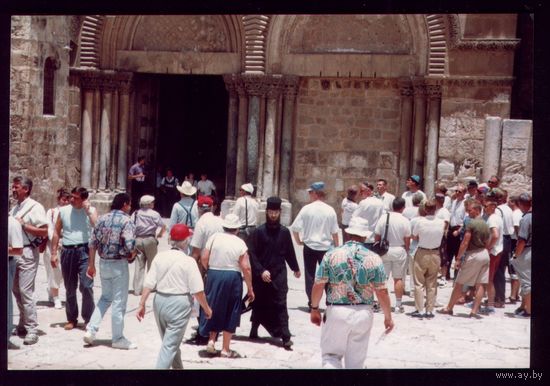 Израиль Храм гроба Господня Центральный вход