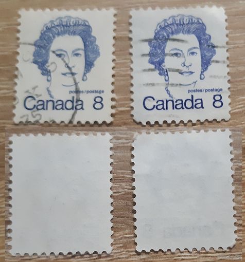 Канада 1973 Премьер-министры. Королева Елизавета II. 8С.