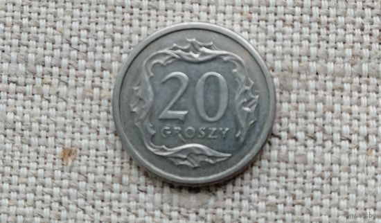 Польша 20 грошей 2012