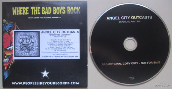 PROMO CD Angel City Outcasts – "Deadrose Junction"