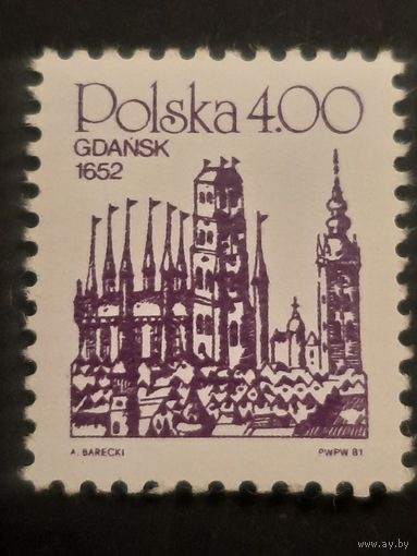 Польша 1981. Архитектура. Гданьск