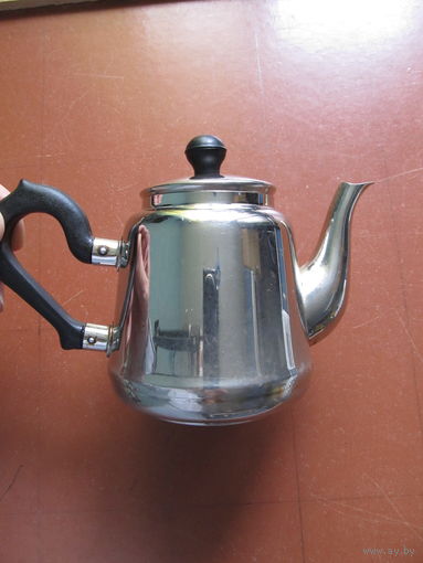 Чайник - заварник из СССР (Кольчугино, клеймо "Глухарь")