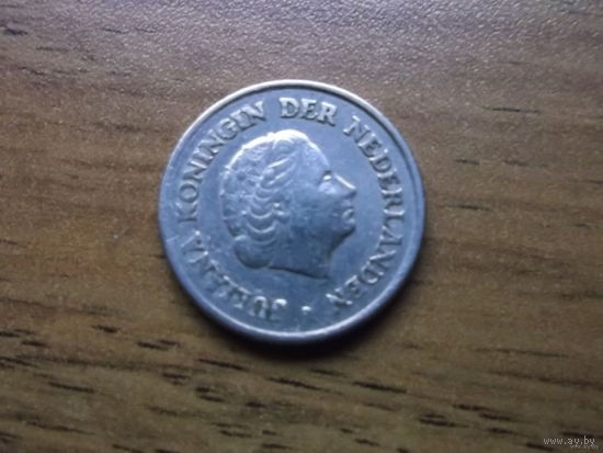 Нидерланды 25 центов 1950