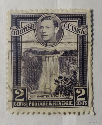 ВЕЛИКОБРИТАНИЯ\1078\Британская Гайана 1938 ГЕОРГ VI