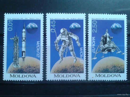 Молдова 1994 Европа, космос полная серия Михель-12,0 евро