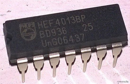 HEF4013BP ((цена за 5 шт)) D-триггер. Philips. Аналог CD4013 HCF4013 HEF4013
