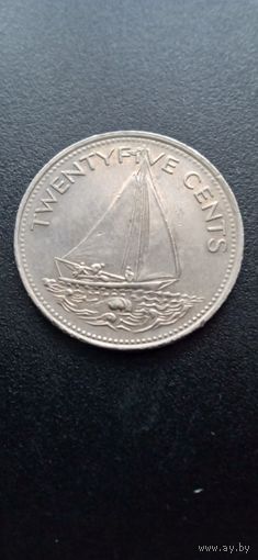 Багамские острова (Багамы) 25 центов 2000 г.