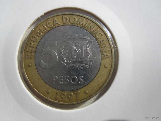 5 Песо 1997 (Доминиканская республика)