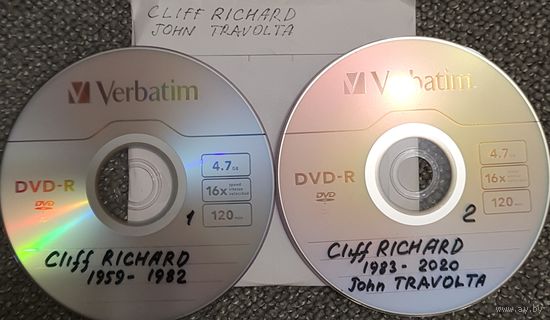 DVD MP3 дискография - Cliff RICHARD, John TRAVOLTA - 2 DVD