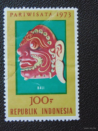 Индонезия 1973 г. Маска.