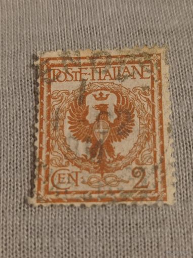 Италия 1901 года 2 чентезимо