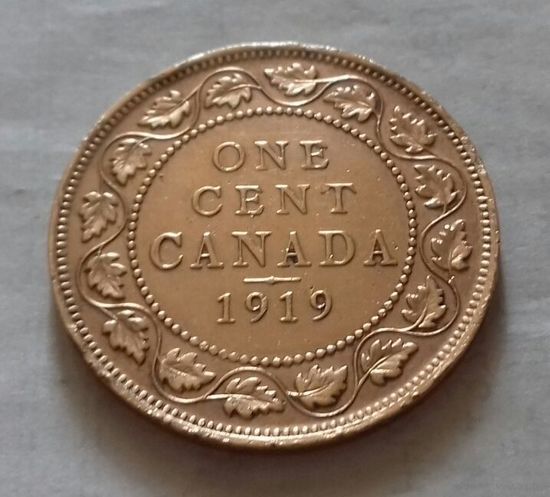 1 цент, Канада 1919 г.