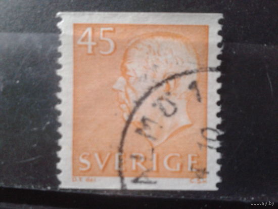 Швеция 1964 Король Густав 6 Адольф  45 оре