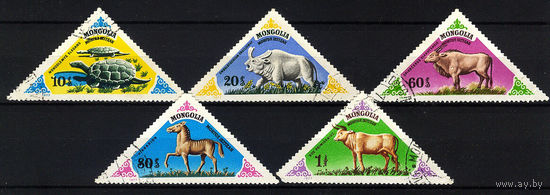 1977 Монголия. Доисторические животные
