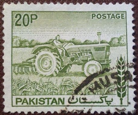 Пакистан 1979.Трактор.Сельское хзяйство