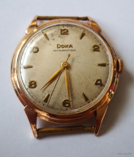Золотые часы " DOXA"...  Swiss made!!!