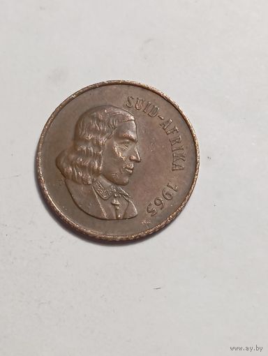 ЮАР 2 цента 1965 года .