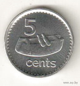 Фиджи 5 цент 2010