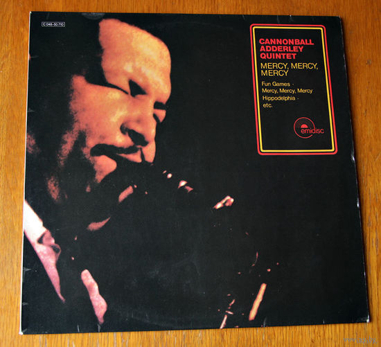 Cannonball Adderley Quintet "Mercy, Mercy, Mercy" (Vinyl)
