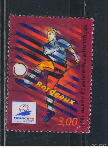 Франция 1998 Чемпионат мира по футболу 1998 Франция (IV) Бордо Удар с лёту #3271