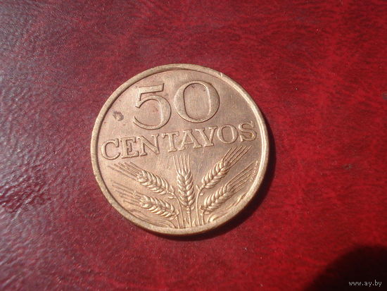 50 сентаво 1973 год Португалия