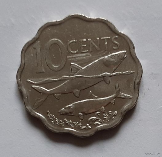 10 центов 2007 г. Багамские острова