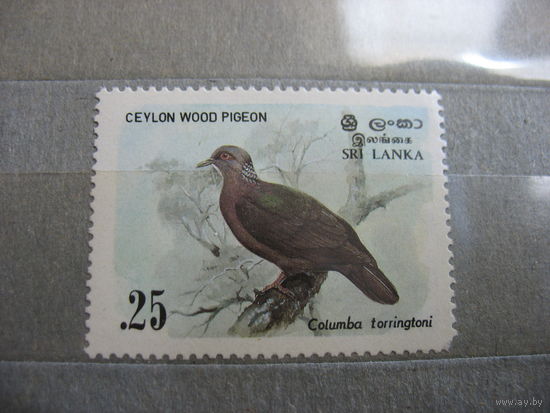Шри  Ланка.  Птица.  1983 г.