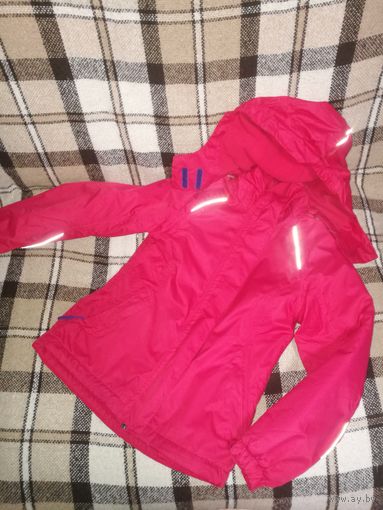 Куртка спортивная на флисе, 7-8 лет