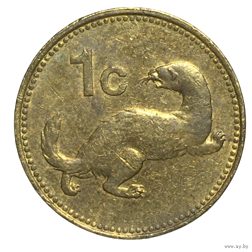 Мальта 1 цент, 2001