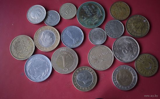 Турция 18 монет